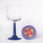Lapis Lazuli Infused Wine Glasses