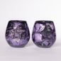 Charoite & Acrylic Wine Glasses